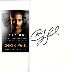 Chris Paul "Sixty-One: Life Lessons From Papa" Autographed Book