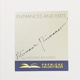 Michael Richards "Entrances and Exits" Autographed Book w/Collector's Edition Box Slipcase