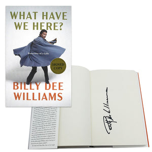 Billy Dee Williams "What Have We Here?" Autographed Book