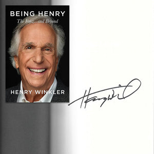 Henry Winkler "Being Henry: The Fonz...and Beyond" Autographed Book
