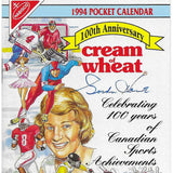 Gordie Howe Autographed Cream of Wheat 1994 Pocket Calendar