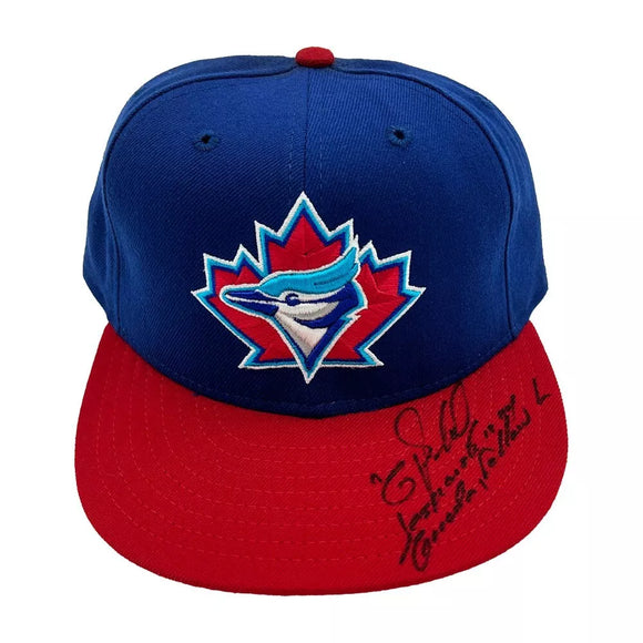 Tony Batista Autographed 1990s Toronto Blue Jays New Era Baseball Cap