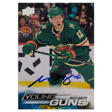 Matt Boldy Autographed 2022-23 Upper Deck Young Guns #201 Autographed Rookie Card