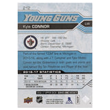 Kyle Connor Autographed 2016-17 Upper Deck Young Guns #212 Autographed Rookie Card
