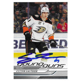 Cutter Gauthier Autographed 2024-25 Upper Deck Young Guns #212 Autographed Rookie Card