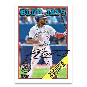 Vladimir Guerrero Jr. Autographed 2023 Topps Baseball Card