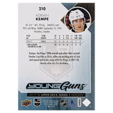 Adrian Kempe Autographed 2017-18 Upper Deck Young Guns #210 Autographed Rookie Card