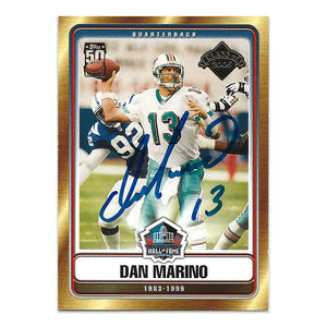 Dan Marino Autographed 2005 Topps Hall of Fame Card