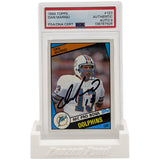 Dan Marino Autographed 1984 Topps Football Rookie Card - PSA Auto 9