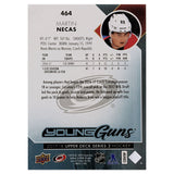 Martin Necas Autographed 2017-18 Upper Deck Young Guns #464 Autographed Rookie Card