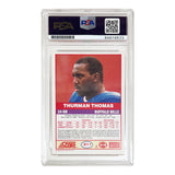 Thurman Thomas Autographed Buffalo Bills 1989 Score Football #211 Rookie Card