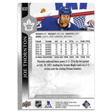 Joe Thornton Autographed 2020-21 Upper Deck #632 Autographed Hockey Card