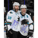 Joe Thornton/Patrick Marleau Autographed San Jose Sharks 8X10 Combo Photo