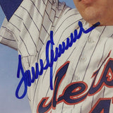 Nolan Ryan/Tom Seaver (deceased) Autographed New York Mets "1967 Rookie Pitchers" 12X17 Baseball Card Lithograph