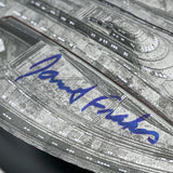 Jonathan Frakes Autographed Model U.S.S. Zheng He NCC-86505