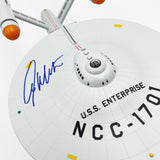 William Shatner Autographed Model U.S.S. Enterprise 18" Replica Ship