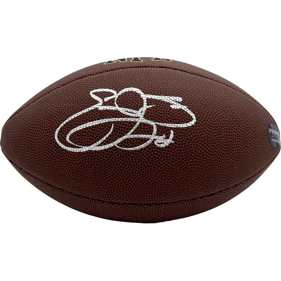 Emmitt Smith Autographed Wilson Super Gril Full-Size NFL Football