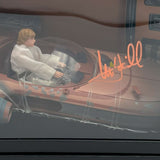 Mark Hamill Autographed Star Wars Black Series 1:12 Scale X-34 Landspeeder Vehicle w/Figure