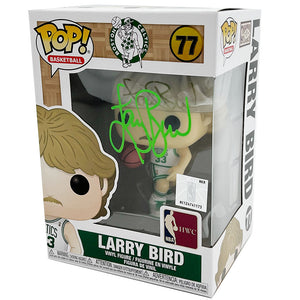 Larry Bird Autographed Boston Celtics Funko Pop! Figure