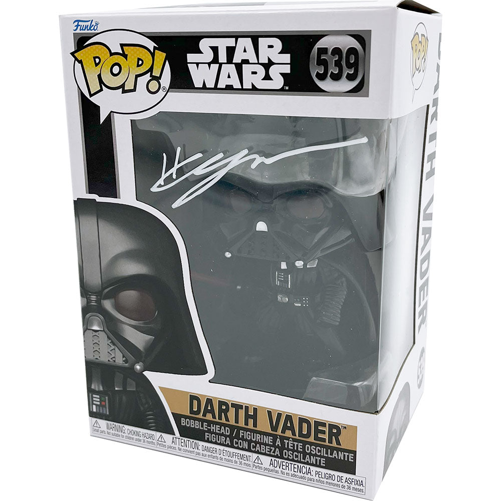 Hayden Christensen Autographed 'Darth Vader' Funko Pop! Figure – Frozen ...