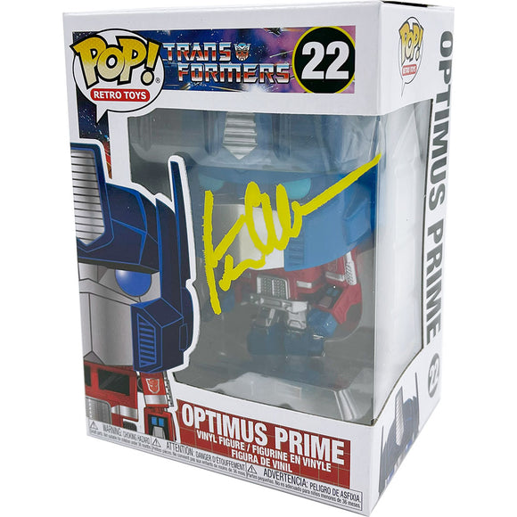 Peter Cullen Autographed 'Optimus Prime' Funko Pop! Figure