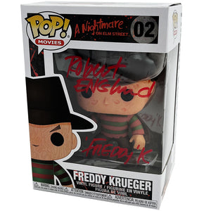 Robert Englund Autographed "Freddy Krueger" Funko Pop! Figure