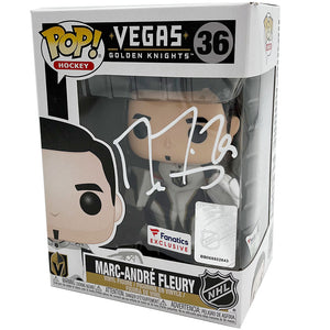 Marc-Andre Fleury Autographed Vegas Golden Knights Funko Pop! Figure