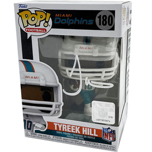 Tyreek Hill Autographed Miami Dolphins Funko Pop! Figure