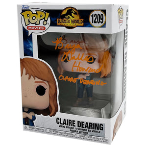 Bryce Dallas Howard Autographed "Jurassic World Dominion" Funko Pop! Figure