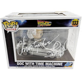 Christopher Lloyd Autographed "Back to the Future" Funko Pop! Deluxe Figure