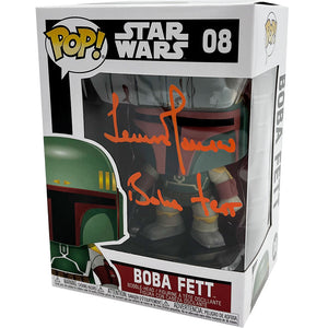 Temuera Morrison Autographed 'Boba Fett' Funko Pop! Figure