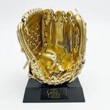 Barry Larkin Autographed Mini-Gold Glove Display