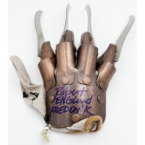 Robert Englund Autographed "Freddy Krueger" Glove