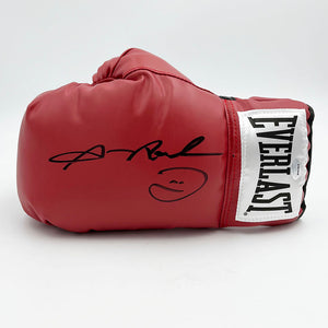 "Sugar" Ray Leonard Autographed Everlast Boxing Glove