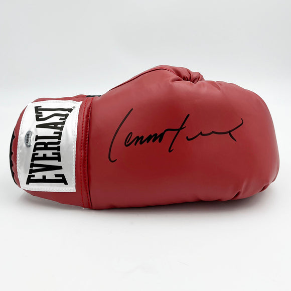 Lennox Lewis Autographed Everlast Boxing Glove