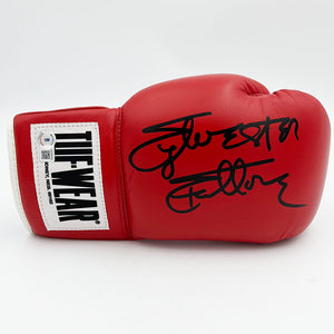 Sylvester Stallone Autographed Tuf-Wear Boxing Glove