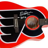 Eric Lindros Autographed Philadelphia Flyers Woodrow Acoustic Guitar