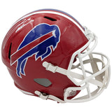 Josh Allen Autographed Buffalo Bills Red Helmet