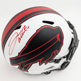 Josh Allen Autographed Buffalo Bills Lunar Eclipse Helmet