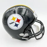 Terry Bradshaw Autographed Pittsburgh Steelers Throwback Replica Helmet