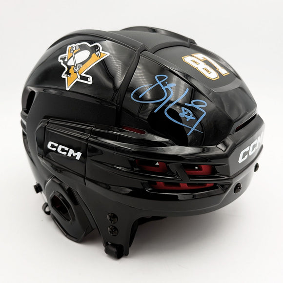 Sidney Crosby Autographed Full-Size CCM Pittsburgh Penguins Helmet