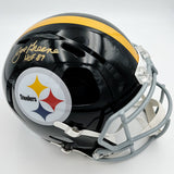 Joe Greene Autographed Pittsburgh Steelers Throwback Replica Helmet w/HOF '87