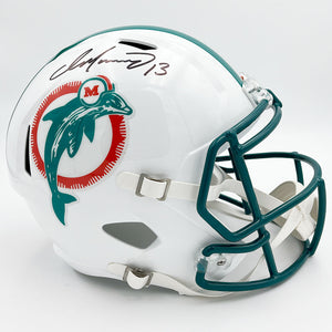 Dan Marino Autographed Miami Dolphins Replica Helmet – Frozen Pond