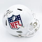 Warren Moon Autographed NFL Shield Helmet w/"HOF '06"