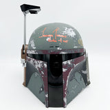 Temuera Morrison Autographed Star Wars Black Series Boba Fett Helmet