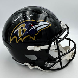 Jonathan Ogden Autographed Baltimore Ravens Helmet w/HOF '13