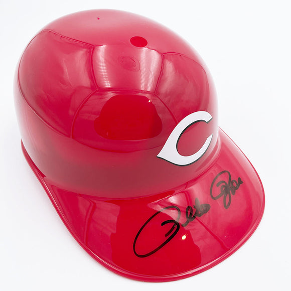 Pete Rose Autographed Souvenir Cincinnati Reds Batting Helmet