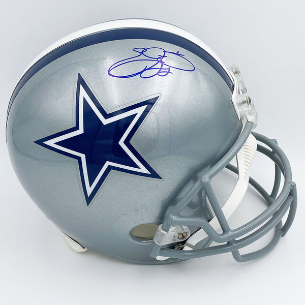 Emmitt smith autographed sales helmet