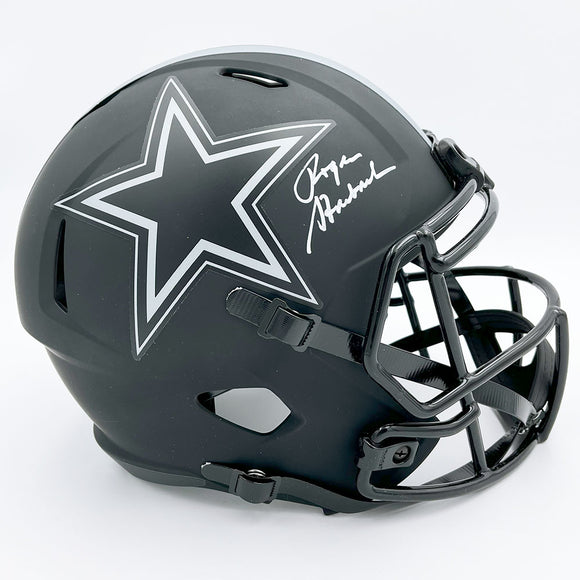 Roger Staubach Autographed Dallas Cowboys Eclipse Helmet