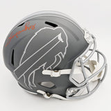 Thurman Thomas Autographed Buffalo Bills SLATE Replica Helmet